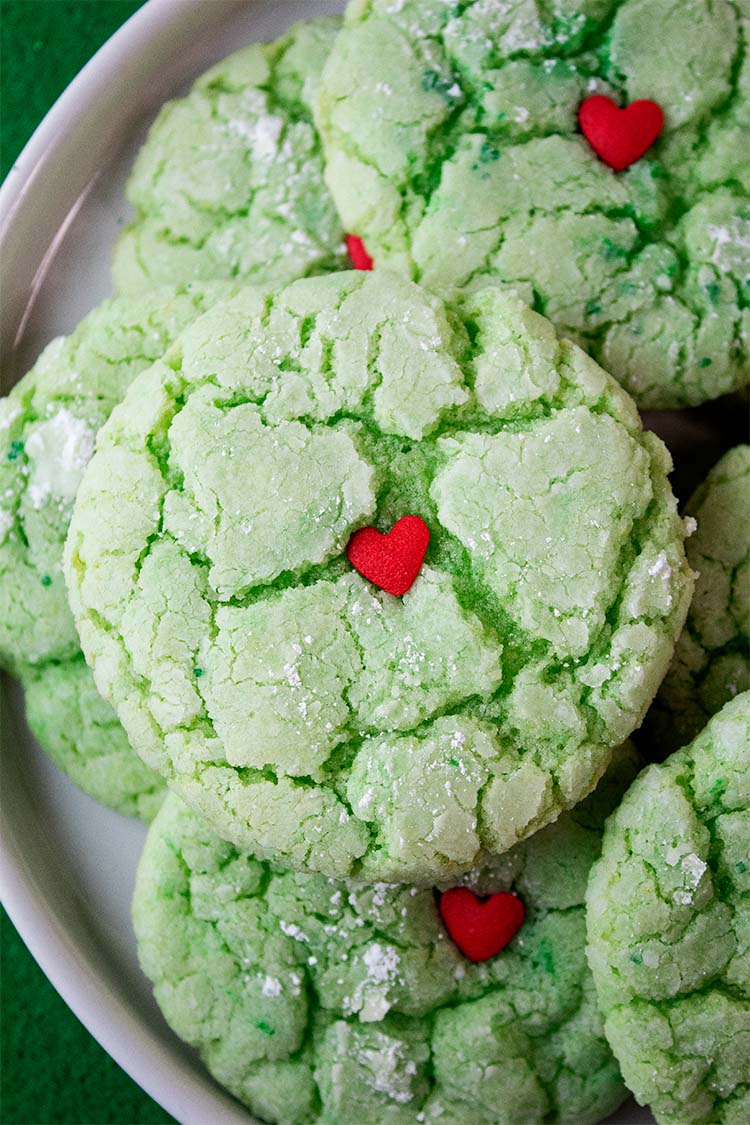 Grinch cookies